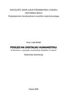 prikaz prve stranice dokumenta Pogled na digitalnu humanistiku: o fenomenu i postupku vizualizacije podataka iz kulture