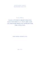 prikaz prve stranice dokumenta ULOGA INTERNO ORIJENTIRANOG RAČUNOVODSTVA U OSTVARIVANJU CILJNIH PERFORMANSI NEPROFITNIH ORGANIZACIJA