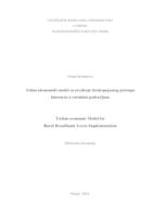 prikaz prve stranice dokumenta Tehno-ekonomski model za uvođenje širokopojasnog pristupa Internetu u ruralnim područjima