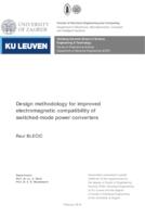 prikaz prve stranice dokumenta Design methodology for improved electromagnetic compatibility of switched-mode power converters