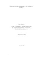 prikaz prve stranice dokumenta Utjecaj vanjske reaktancije na elektromehanička njihanja elektroagregata