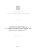 prikaz prve stranice dokumenta Contribution to differential electromyographic diagnostics of low back pain and radiculopathy