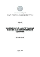 prikaz prve stranice dokumenta Multiple moving objects tracking based on random finite sets and Lie groups
