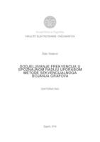 prikaz prve stranice dokumenta Dodjeljivanje frekvencija u spoznajnom radiju uporabom metode sekvencijalnoga bojanja grafova 