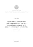 prikaz prve stranice dokumenta Model-based approach to real-time embedded control systems development with legacy components integration