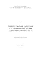 prikaz prve stranice dokumenta Dinamičke značajke povezivanja elektroenergetskih sustava različitih sinkronih svojstava