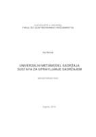 prikaz prve stranice dokumenta Univerzalni metamodel sadržaja sustava za upravljanje sadržajem