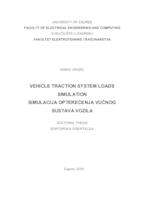prikaz prve stranice dokumenta Vehicle traction system loads simulation