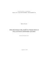 prikaz prve stranice dokumenta Oblikovanje skladišta podataka iz polustrukturiranih izvora