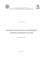 prikaz prve stranice dokumenta Dinamička nadogradnja programske podrške ugrađenih sustava