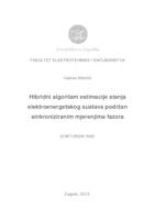 prikaz prve stranice dokumenta Hibridni algoritam estimacije stanja elektroenergetskog sustava podržan sinkroniziranim mjerenjima fazora
