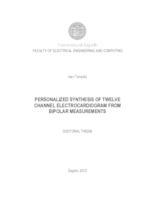 prikaz prve stranice dokumenta Personalized synthesis of twelve channel electrocardiogram from bipolar measurements
