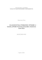 prikaz prve stranice dokumenta Dijagnostika primarne opreme u rasklopnim postrojenjima visokog napona