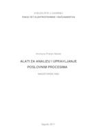 prikaz prve stranice dokumenta Alati za analizu i upravljanje poslovnim procesima