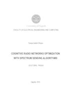 prikaz prve stranice dokumenta Cognitive radio networks optimization with spectrum sensing algorithms