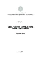 prikaz prve stranice dokumenta Model predictive control in hydro turbine power control