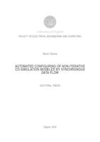 prikaz prve stranice dokumenta Automated configuring of non-iterative co-simulation modeled by synchronous data flow