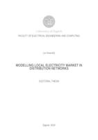 prikaz prve stranice dokumenta Modelling local electricity market in distribution networks