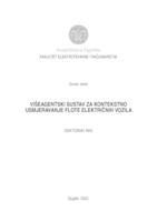 prikaz prve stranice dokumenta Višeagentski sustav za kontekstno usmjeravanje flote električnih vozila