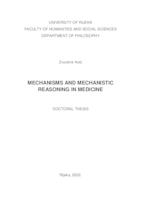 prikaz prve stranice dokumenta MECHANISMS AND MECHANISTIC REASONING IN MEDICINE