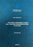 prikaz prve stranice dokumenta HODOČAŠĆA I HODOČASNICI U LORETO I ASIZ U HRVATSKIM POMORSKIM REGESTIMA 18. STOLJEĆA: ANTROPOLOŠKA HERMENEUTIKA VJERSKIH PUTOVANJA