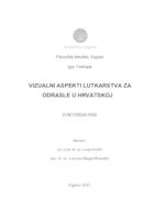 prikaz prve stranice dokumenta Vizualni aspekti lutkarstva za odrasle u Hrvatskoj