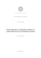 prikaz prve stranice dokumenta Prepoznavanje i rješavanje anomalija u modelima procesa uporabom uzoraka 