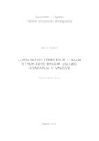 prikaz prve stranice dokumenta Lokalno opterećenje i odziv strukture broda uslijed udaranja o valova