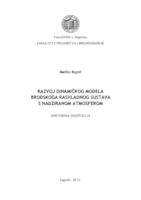 prikaz prve stranice dokumenta Razvoj dinamičkog modela brodskoga rashladnog sustava s nadziranom atmosferom 