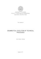 prikaz prve stranice dokumenta Grammatical evolution of technical processes