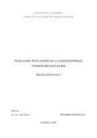 prikaz prve stranice dokumenta Poslovna inteligencija u gospodarenju tehničkim sustavima