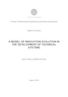 prikaz prve stranice dokumenta A model of innovation evolution in the development of technical systems