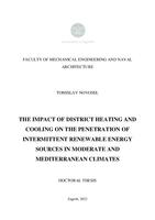 prikaz prve stranice dokumenta The impact of district heating and cooling on the penetration of intermittent renewable energy sources in moderate and Mediterranean climates