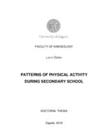 prikaz prve stranice dokumenta Patterns of physical activity during secondary school