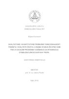 prikaz prve stranice dokumenta Kvalitativne i kvantitativne promjene funkcionalnosti pokreta i kvalitete života u osoba starije životne dobi pod utjecajem programa vježbanja za integraciju stabilizacijskog sustava trupa