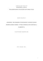 prikaz prve stranice dokumenta Linearne i nelinearne povezanosti jednostavnih morfoloških mjera i fitnes indeksa kod dječaka u pubertetu