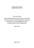 prikaz prve stranice dokumenta Izražaj stresnih bjelančevina metalotioneina i glikoproteina 96 u štakorskih sojeva različite sklonosti za razvoj eksperimentalnog autoimunosnog encefalomijelitisa