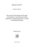 prikaz prve stranice dokumenta Povezanost dnevnoga izlučivanja uromodulina i dnevnoga kretanja vrijednosti arterijskoga tlaka u osoba s predhipertenzijom