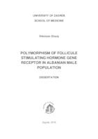 prikaz prve stranice dokumenta Polymorphism of follicule stimulating hormone gene receptor in Albanian male population