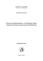 prikaz prve stranice dokumenta Process optimization of hospital units using life-cycle assessment methods