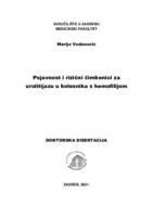 prikaz prve stranice dokumenta Pojavnost i rizični čimbenici za urolitijazu u bolesnika s hemofilijom