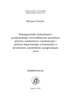 prikaz prve stranice dokumenta Patogenetski mehanizmi i pretkazatelji reverzibilnosti povišene plućne vaskularne rezistencije i plućne hipertenzije u bolesnika s kroničnim sistoličkim zatajivanjem srca