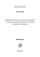 prikaz prve stranice dokumenta Modificirani zbroj evociranih potencijala u praćenju progresije bolesti u klinički izoliranom sindromu