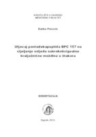 prikaz prve stranice dokumenta Utjecaj pentadekapeptida BPC 157 na cijeljenje ozljeda sakrokokcigealne kralježnične moždine u štakora 