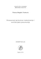 prikaz prve stranice dokumenta Povezanost perkutane traheotomije i ventilacijske pneumonije 