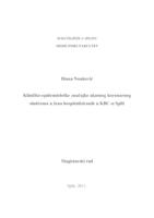 prikaz prve stranice dokumenta Kliničko-epidemiološke značajke akutnog koronarnog sindroma u žena hospitaliziranih u KBC-u Split