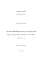 prikaz prve stranice dokumenta Praćenje moždane hemodinamike transkranijskim doplerom pri primjeni manitola u traumatskoj ozljedi mozga