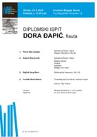 prikaz prve stranice dokumenta Dora Đapić, flauta : drugi dio diplomskog ispita - program
