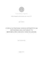 prikaz prve stranice dokumenta Utjecaj ultrazvuka visokog intenziteta na antioksidacijsku aktivnost te mikrobiološku kakvoću soka od jagode 