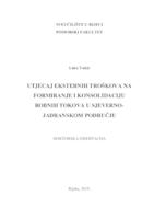 prikaz prve stranice dokumenta Utjecaj eksternih troškova na formiranje i konsolidaciju robnih tokova u sjevernojadranskom području
